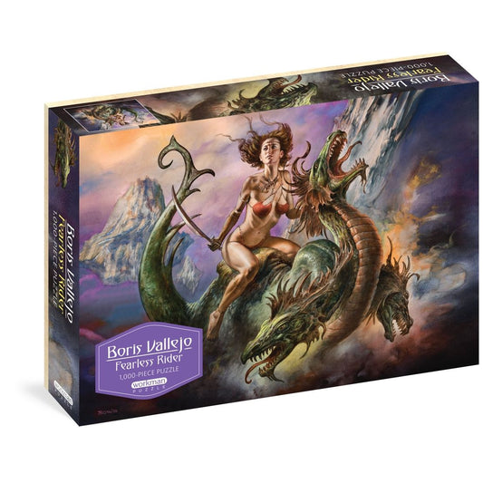 BORIS VALLEJO FEARLESS RIDER 1000PC PUZZLE