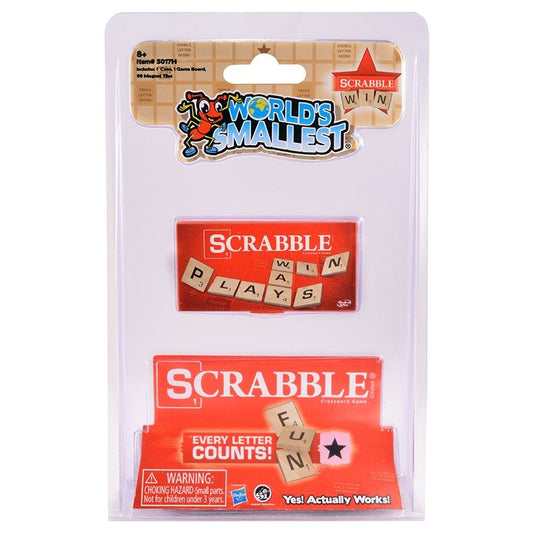WORLD'S SMALLEST SCRABBLE GAME