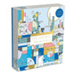 FRANK LLOYD WRIGHT CITY BY THE SEA 1000PC FOIL PUZZLE
