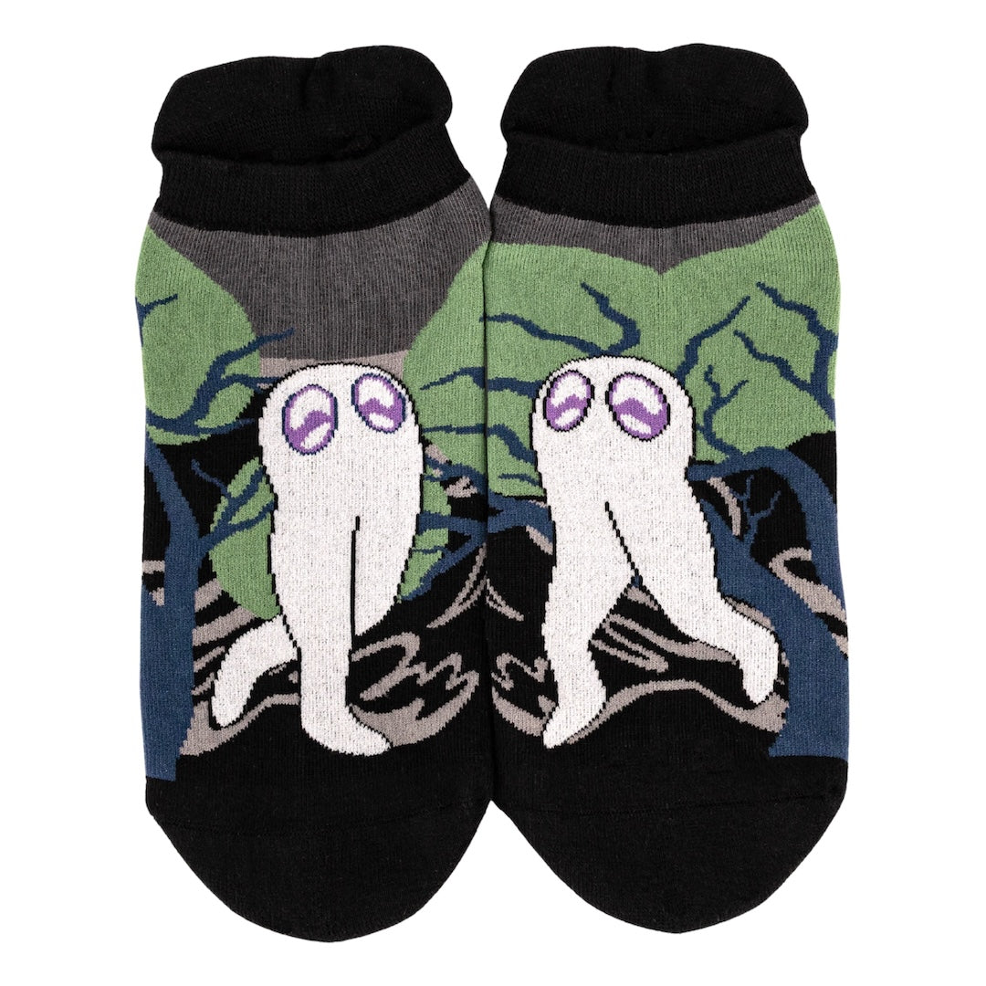 CUTE FRESNO NIGHTCRAWLER ANKLE SOCKS BY FOOTCLOTHES