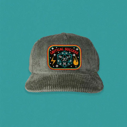 CRITICAL SUCCESS 5 PANEL CORDUROY HAT