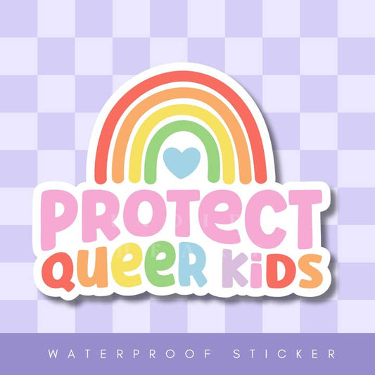 PROTECT QUEER KIDS STICKER