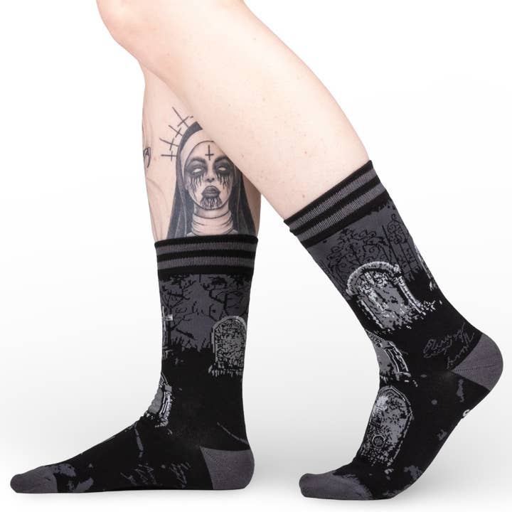 GARDEN OF THE DEAD CREW SOCKS BY FOOTCLOTHES
