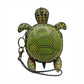 LEATHER GREEN TURTLE COINPURSE