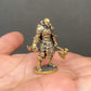 MINIATURE BRASS VIKING WARRIOR