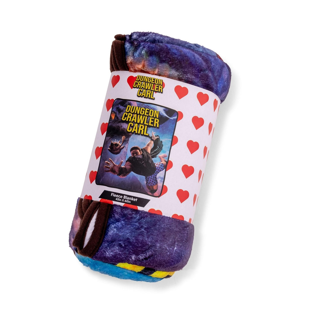 DUNGEON CRAWLER CARL FLEECE THROW BLANKET