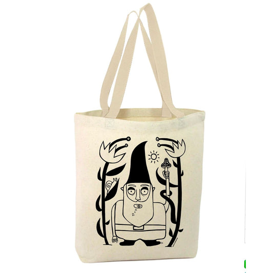 GARDEN GNOME TOTE BAG