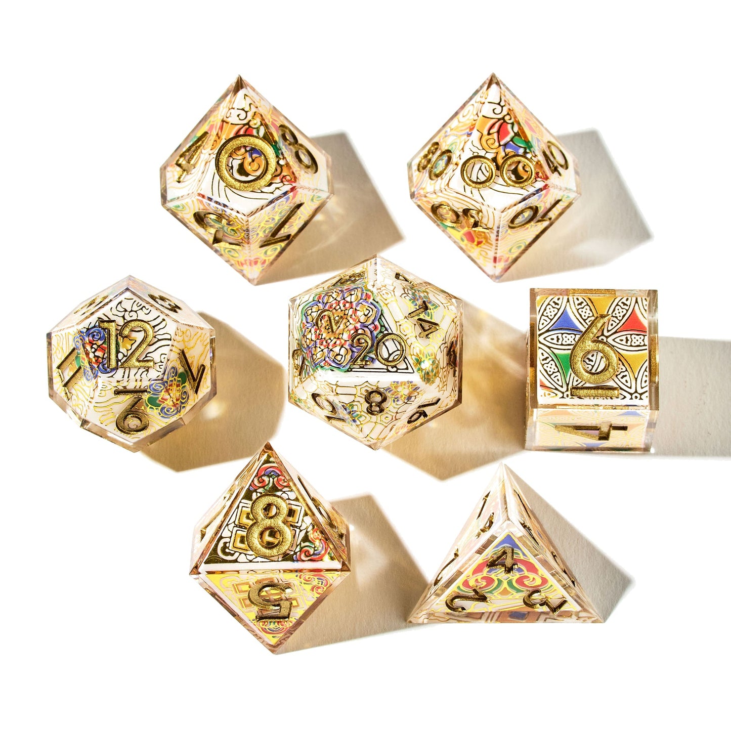 DISPEL DANQING 7PC DICE SET