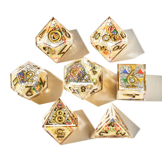 DISPEL DANQING 7PC DICE SET