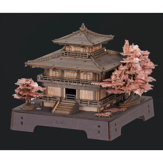 SAKURA PAVILION 3D MINIATURE PUZZLE KIT