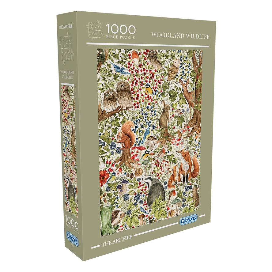 WOODLAND WILDLIFE 1000PC PUZZLE