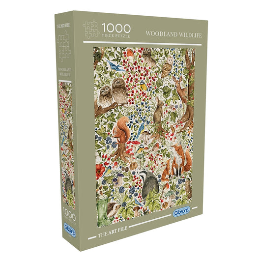 WOODLAND WILDLIFE 1000PC PUZZLE