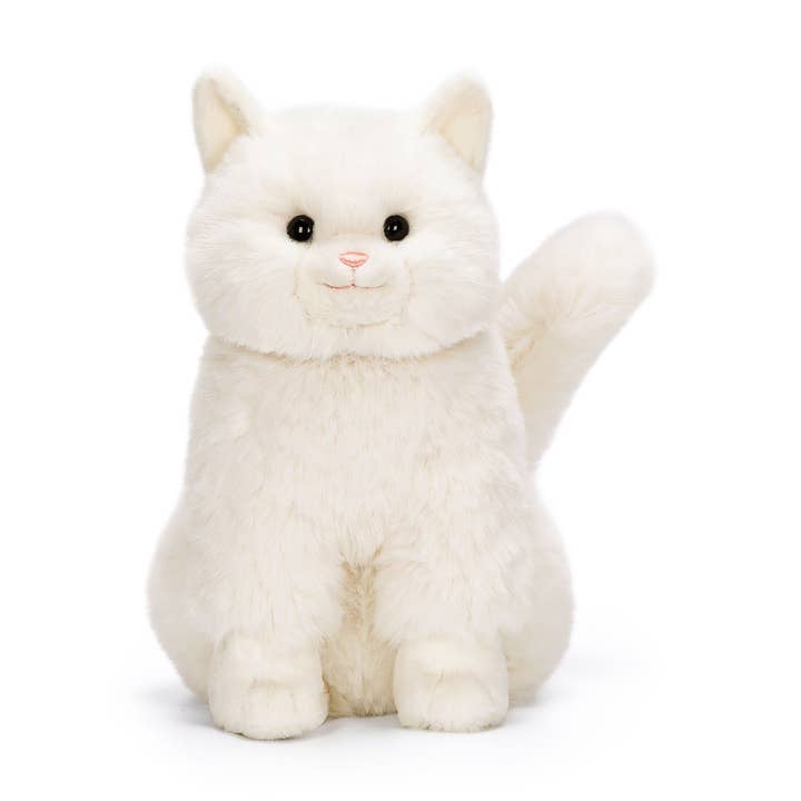 MCHUGS SOFT MILK WHITE CAT PLUSHIE