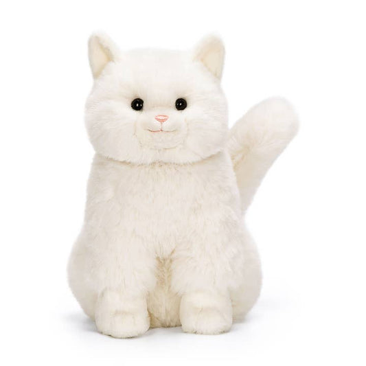 MCHUGS SOFT MILK WHITE CAT PLUSHIE