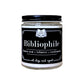 BIBLIOPHILE JAR CANDLE
