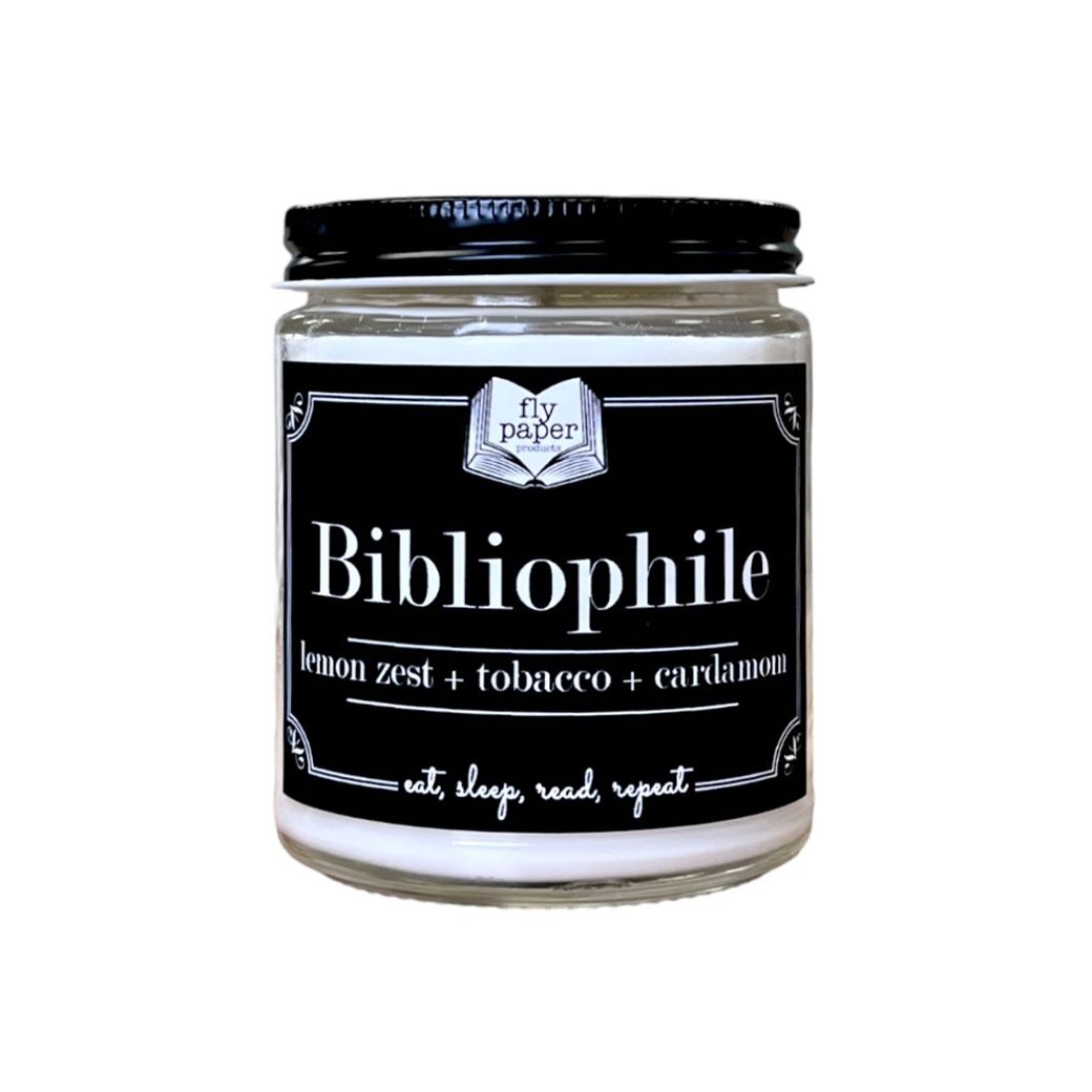 BIBLIOPHILE JAR CANDLE