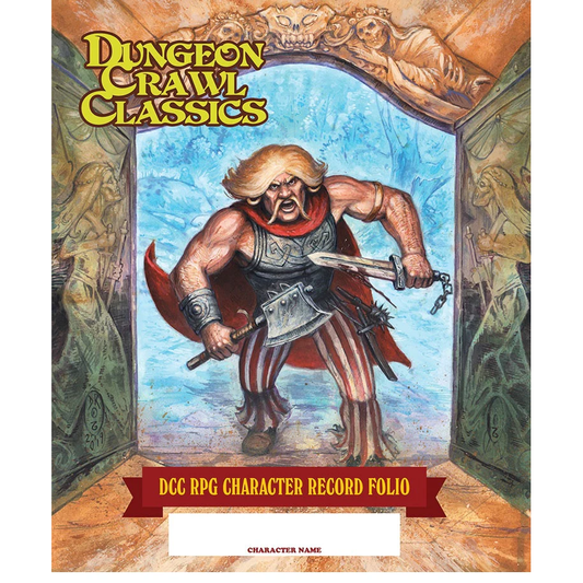 DUNGEON CRAWL CLASSICS CHARACTER RECORD FOLIO