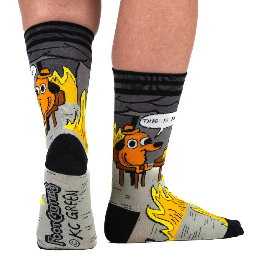 THIS IS FINE CREW SOCKS BY FOOTCLOTHES