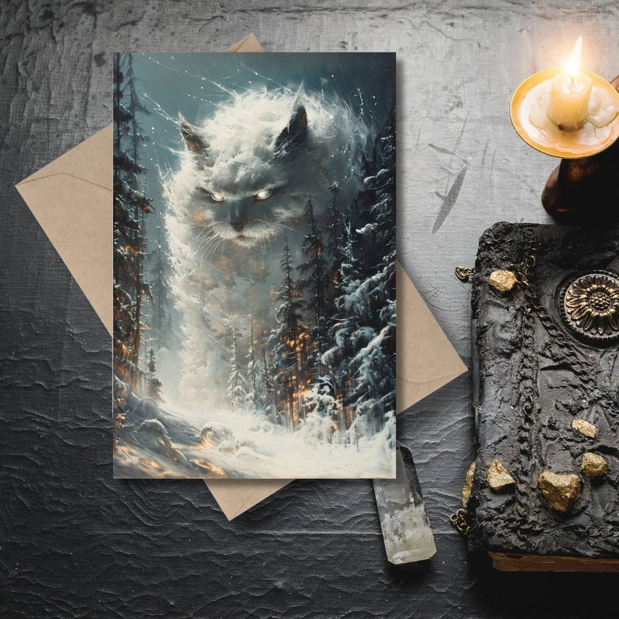 JOLAKOTTUR YULE CAT HOLIDAY CARD