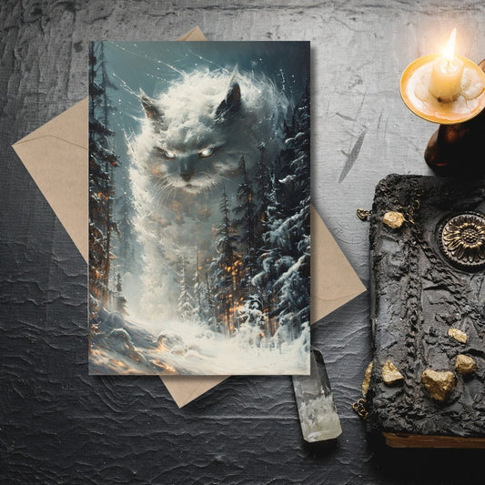 JOLAKOTTUR YULE CAT HOLIDAY CARD