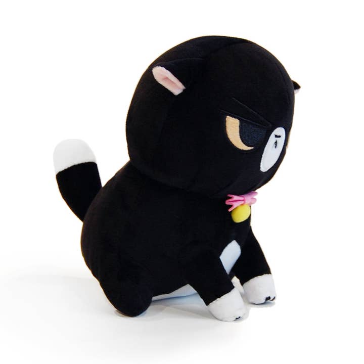 ANGRY CAT PLUSH: MIDNIGHT BLACK TUX