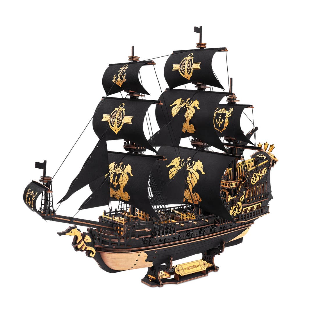 THE SEAHORSE BARQUE WOODEN PUZZLE