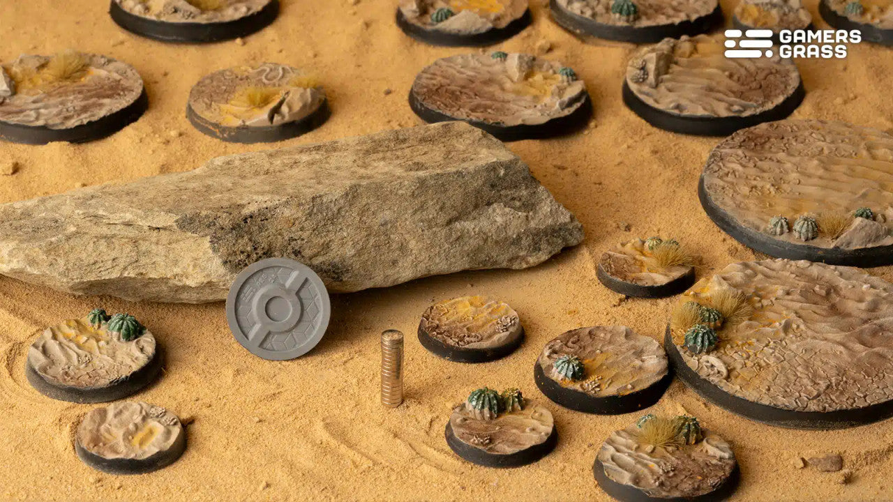DESERTS OF MAAHL BASES 25MM ROUND