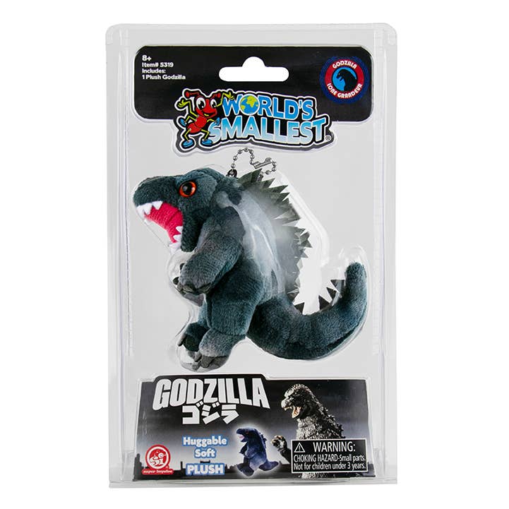 WORLD'S SMALLEST GODZILLA PLUSH