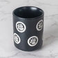 LUCKY KITTY BLACK TRADITIONAL TEACUP