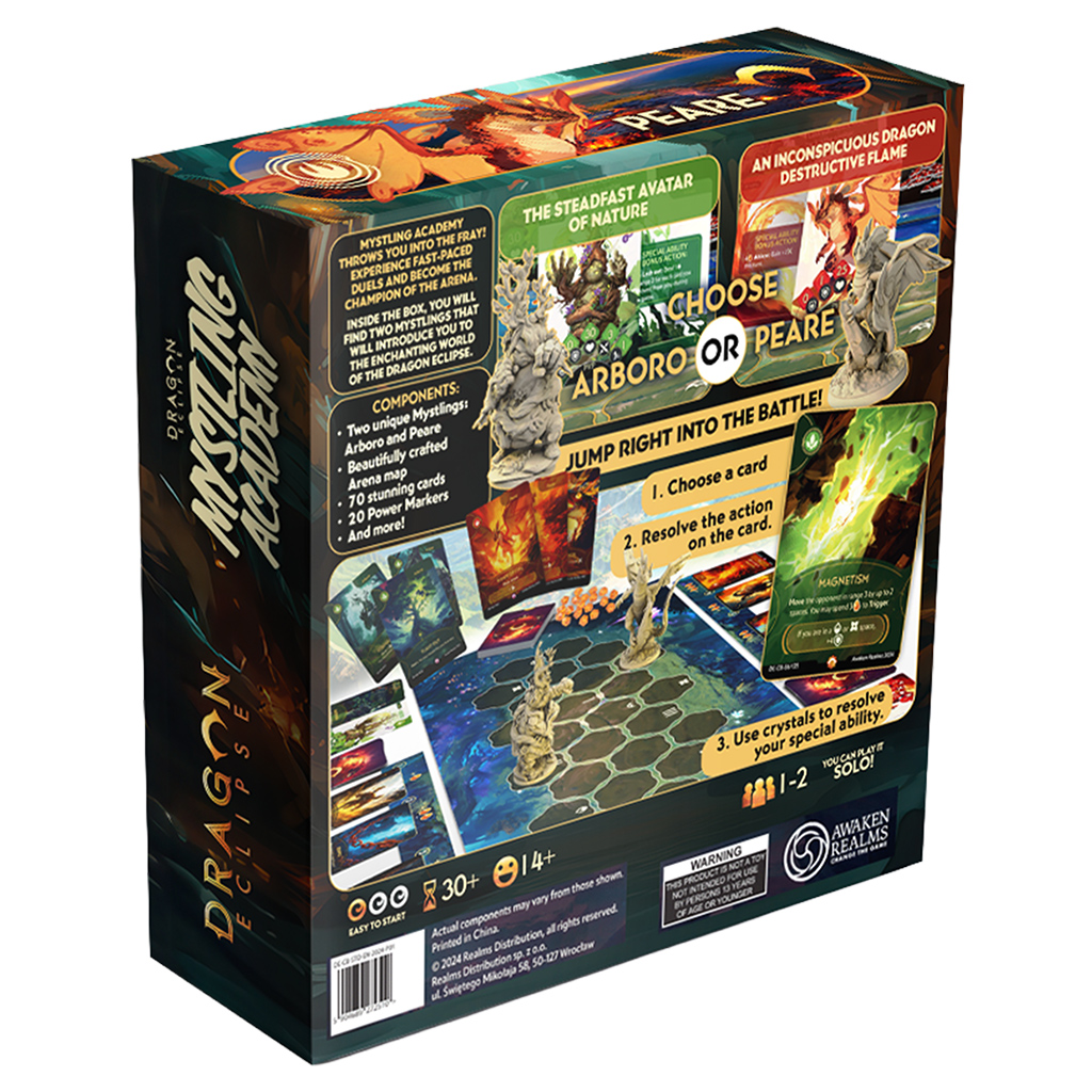DRAGON ECLIPSE MYSTLING ACADEMY: PEARE vs. ARBORO