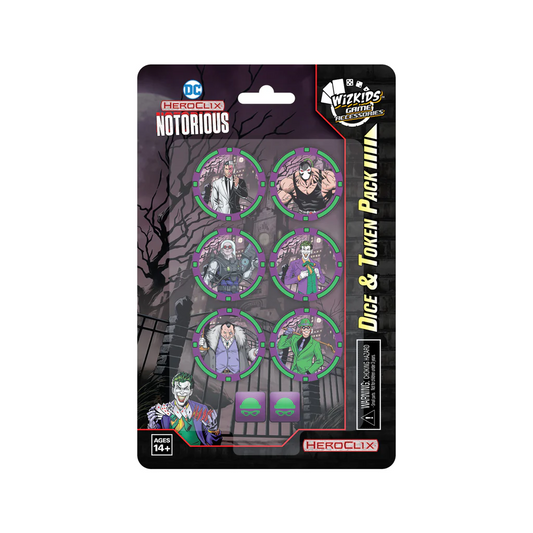 DC NOTORIOUS DICE & TOKENS