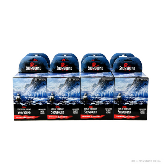 D&D ICONS OF THE REALMS SNOWBOUND 8CT BOOSTER BRICK
