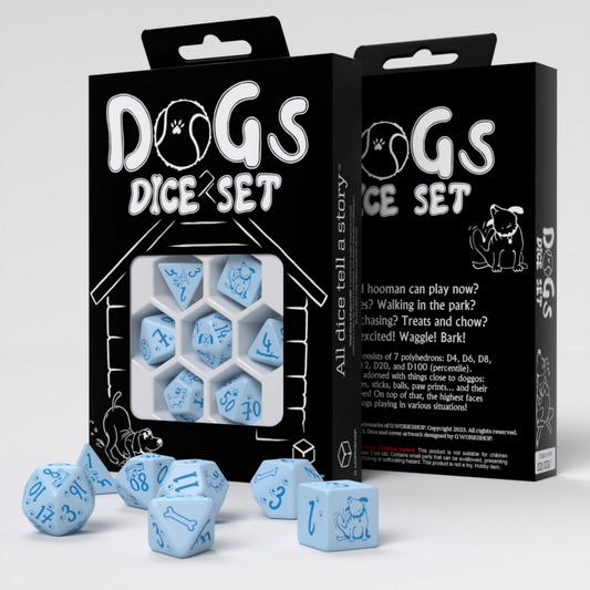 DOGS POLY DICE SET MAX