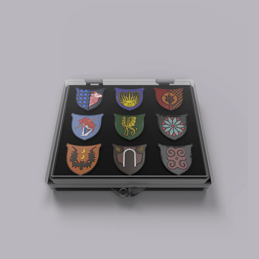 DOLMENWOOD HOUSE CREST PIN SET
