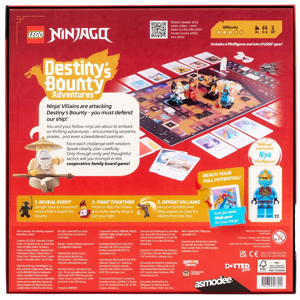 LEGO NINJAGO DESTINY'S BOUNTY