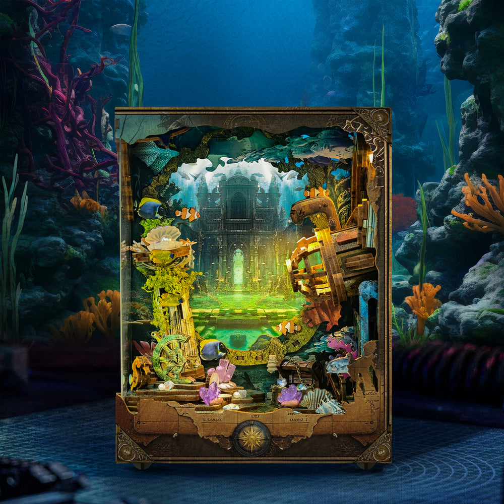 ATLANTIS DISCOVERY: DIY BOOK NOOK KIT (BNH501)