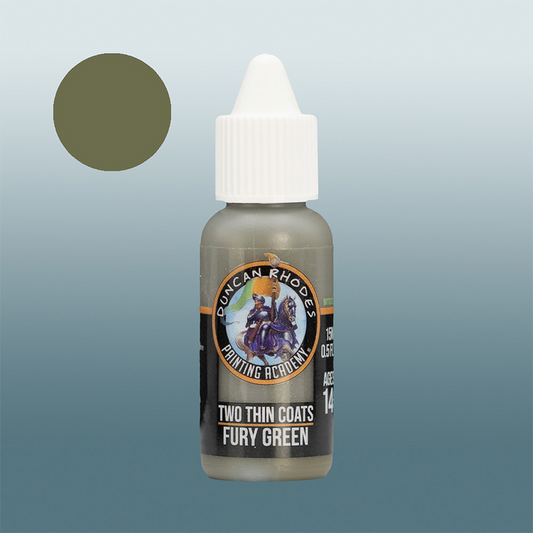 TWO THIN COATS FURY GREEN