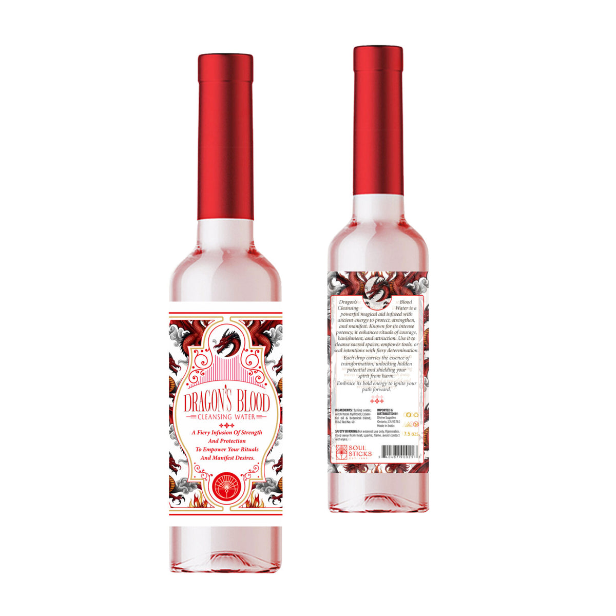 DRAGON'S BLOOD SPIRITUAL CLEANSING WATER