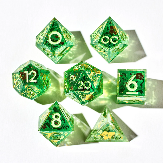 DISPEL DRUID CIRCLE ICONIC 7PC DICE SET
