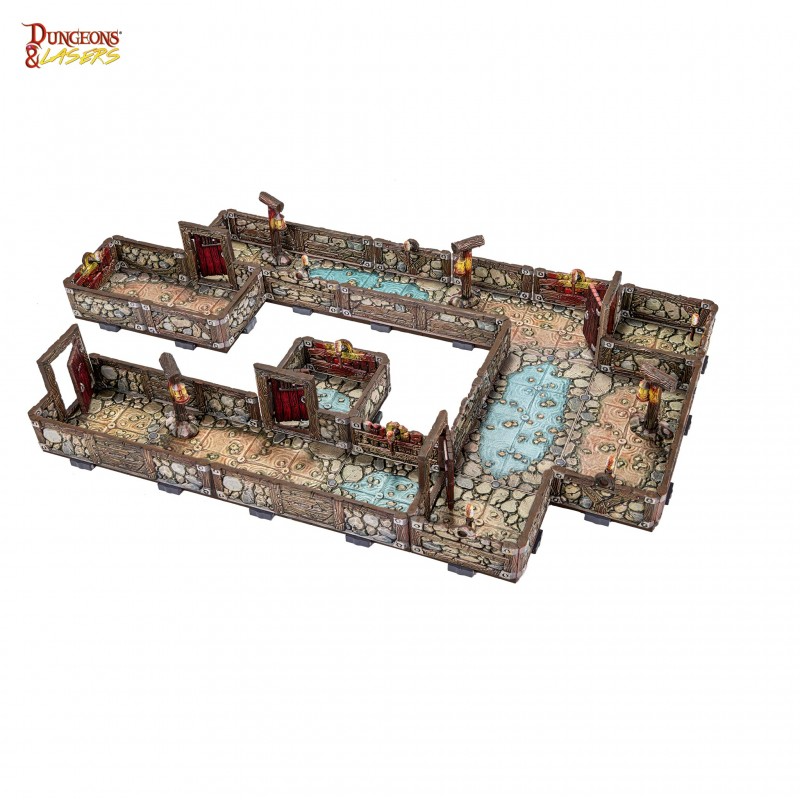 DUNGEONS & LASERS DWARVEN MINE PRE-PAINTED