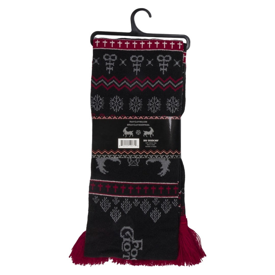 BEELZEBUCK UNHOLY HOLIDAY SCARF