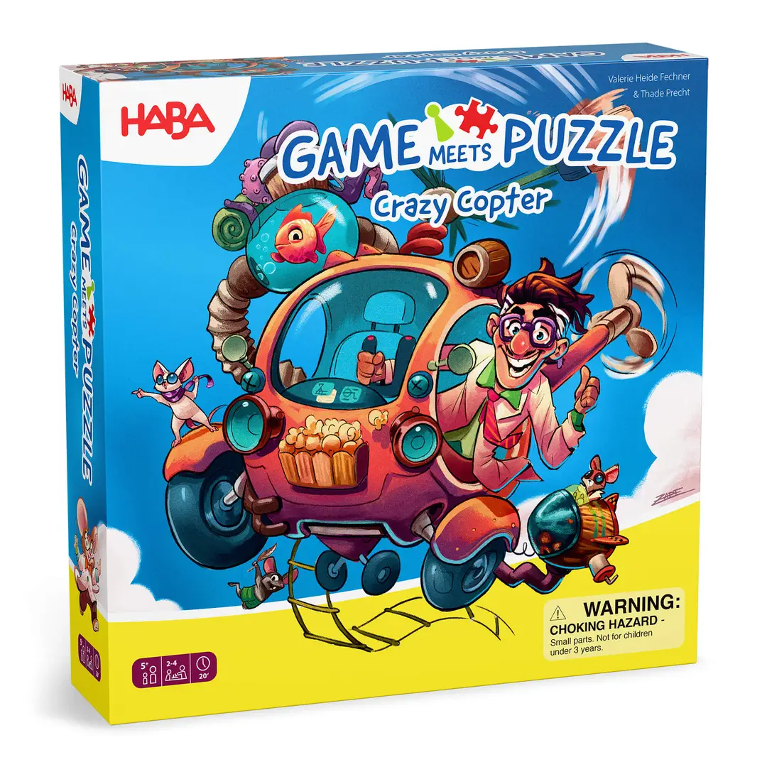 GAMES MEETS PUZZLE: CRAZY COPTER