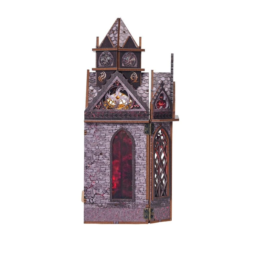 EMBER THRONE 3-D WOODEN MINIATURE BOOK NOOK KIT