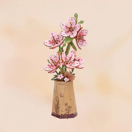 3D WOODEN FLOWER PUZZLE SAKURA