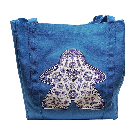 SHELFIE TOTE: DELFT MEEPLE