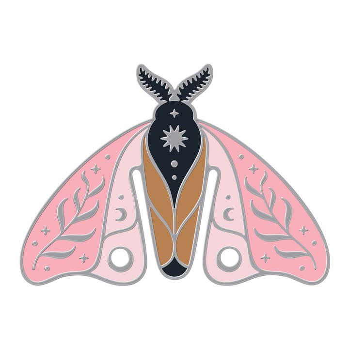 MOTH MARKS - CELESTIAL MOTH BOOKMARKS