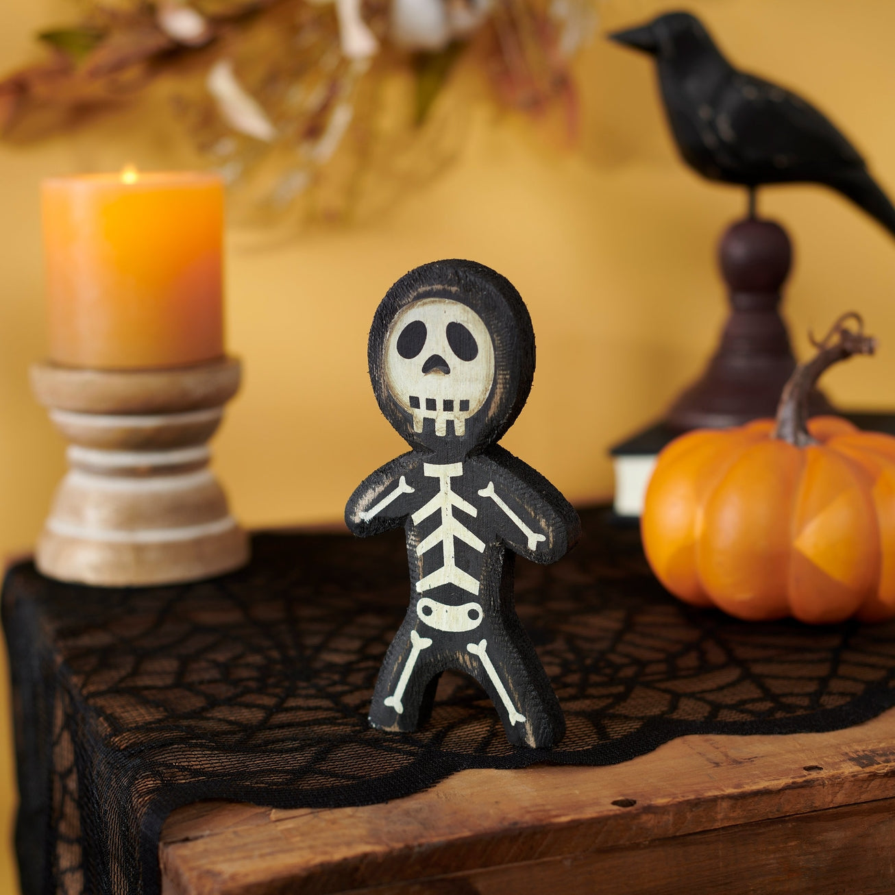 LIL' SKELETON DUDE SHELF SITTER