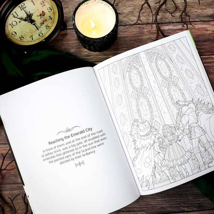 THE WICKED WITCH OF OZ COLORING BOOK