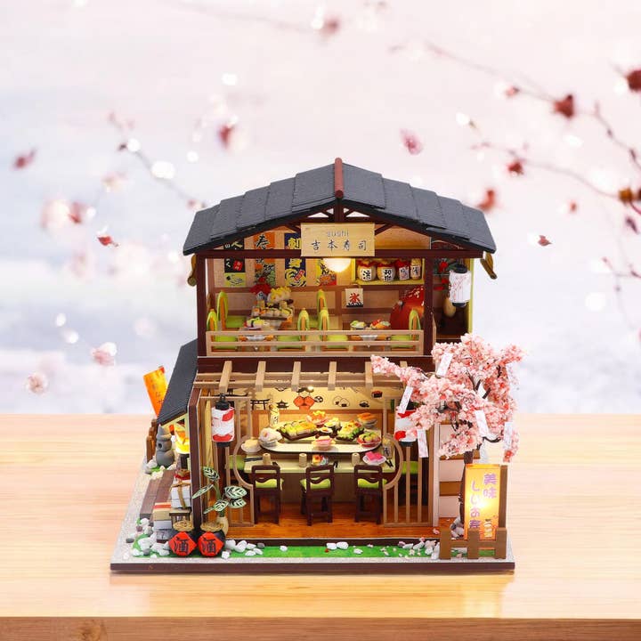 SUSHI HOUSE: DIY MINIATURE HOUSE KIT