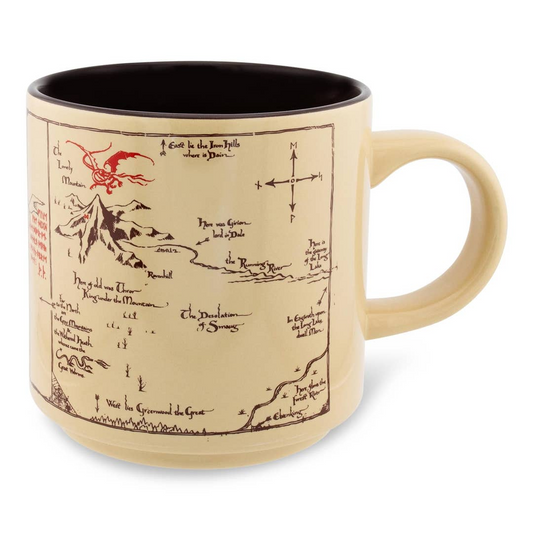 THE MAP OF EREBOR COFFEE MUG